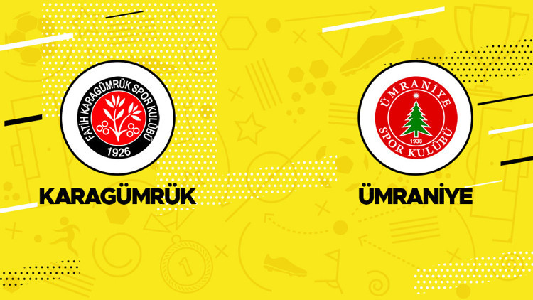 Karagümrük Ümraniyespor maçı ne zaman, saat kaçta, hangi kanalda İşte canlı yayın bilgileri