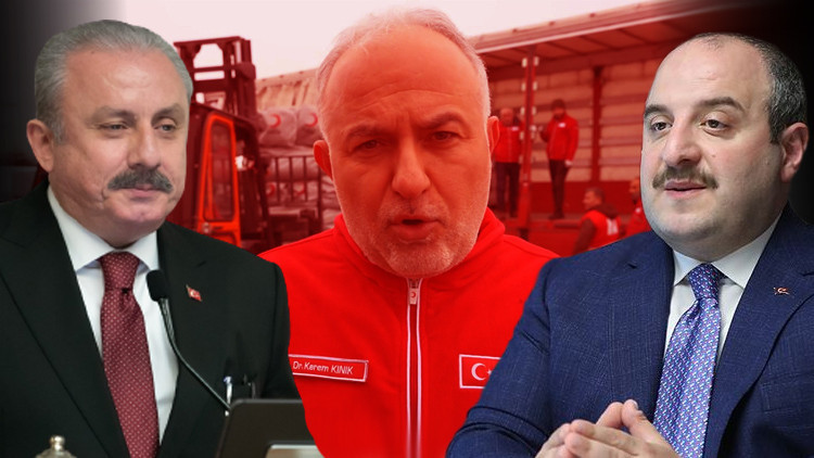 Bakan Varank ve Şentoptan Kızılay çadır sattı yorumu Bakan Varank ve Şentoptan Kızılay çadır sattı yorumu