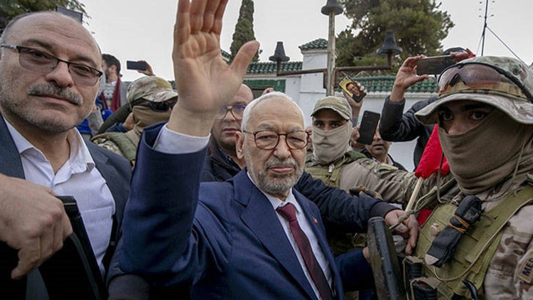 Tunusta Ennahda Hareketi lideri Gannuşi tutuklandı