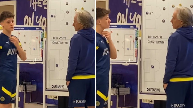 Fenerbahçe teknik direktörü Jorge Jesustan Arda Güler paylaşımı Fenerbahçe teknik direktörü Jorge Jesustan Arda Güler paylaşımı