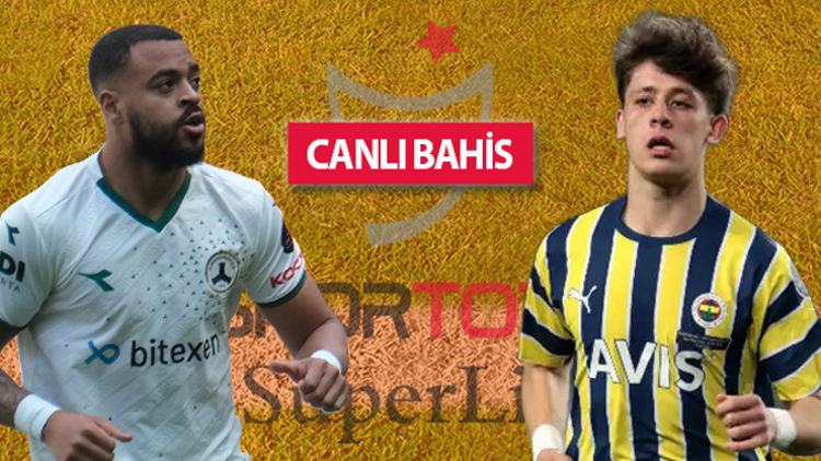 Fenerbahçe 7 eksikle Giresunda Süper Lig iddaa oranları, öne çıkan istatistikler, muhtemel 11ler...