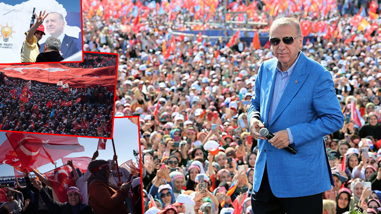 Büyük İstanbul Mitingi dünyada manşet: Erdoğandan güç gösterisi Büyük İstanbul Mitingi dünyada manşet: Erdoğandan güç gösterisi