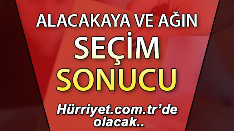Alacakaya ve Ağın Seçim Sonuçları 2023 hurriyet.com.trde olacak... İşte Elazığ Alacakaya ve Ağın oy oranları, nüfus bilgileri