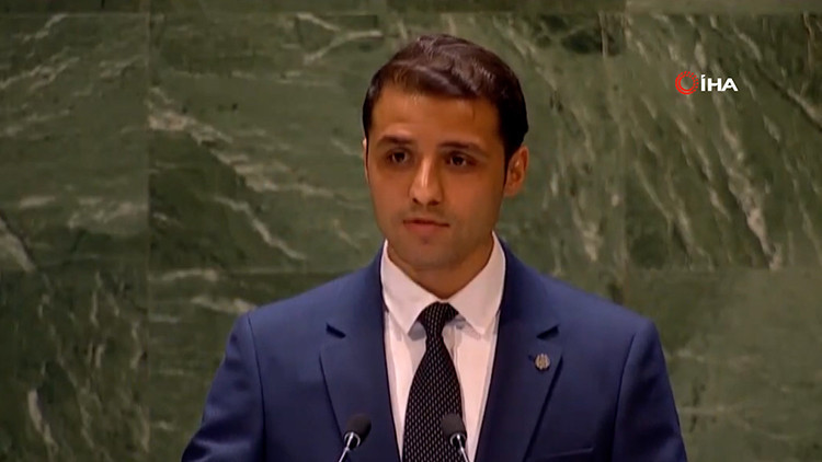 Hataylı depremzede BM’ye hitap etti: Manhattandaki her beş binadan birinin tamamen yıkıldığını hayal edin