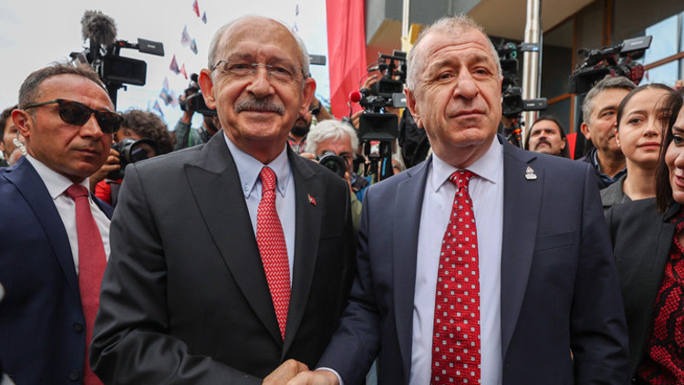 Kılıçdaroğlu ile Özdağ görüştü Kılıçdaroğlu ile Özdağ görüştü