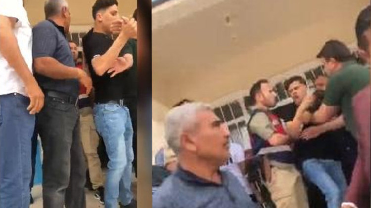 Şanlıurfa’da toplu oy kullanımı iddiasıyla arbede çıktı