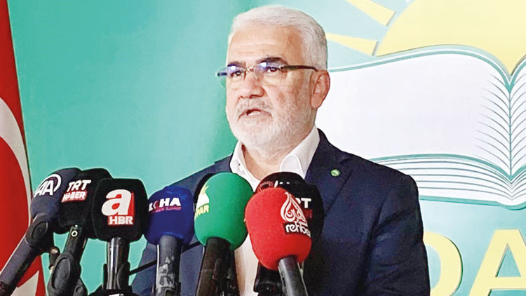 HÜDA PAR Genel Başkanı: Sorunların çözüm adresi Ankara’dır