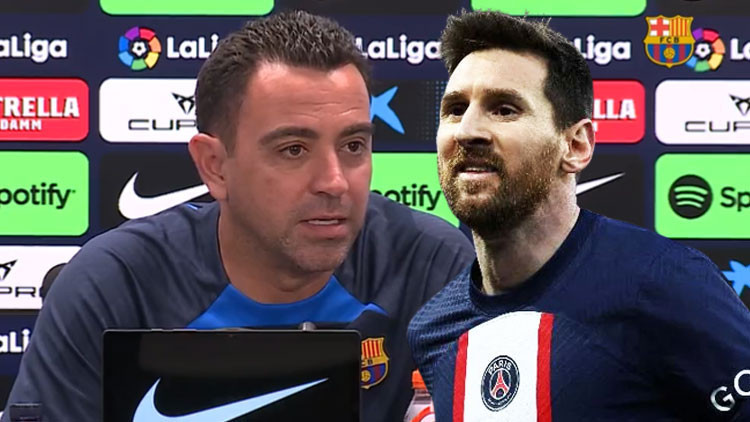 Barcelonada Xaviden Messi ve transfer açıklaması Barcelonada Xaviden Messi ve transfer açıklaması