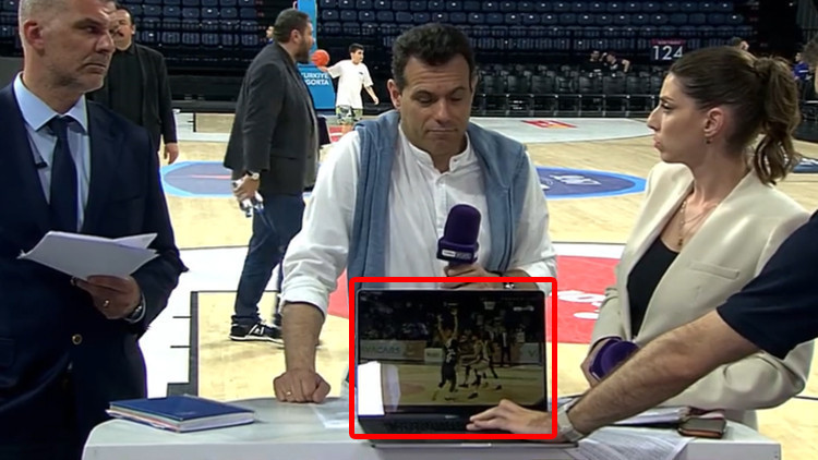 Olaylı Anadolu Efes - Fenerbahçe Beko maçı sonrası Dimitris Itoudisten canlı yayında hakem isyanı Fenerbahçeden sert açıklama...