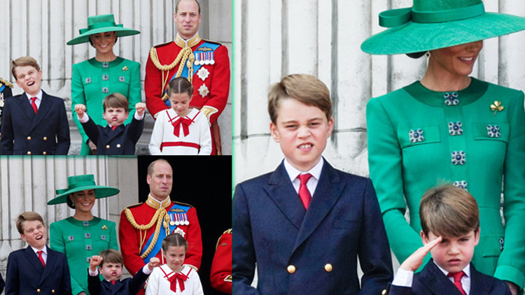 Yine herkesten rol çaldı: Benim adım Louis... Sadece iki dakika uslu durabilirim...