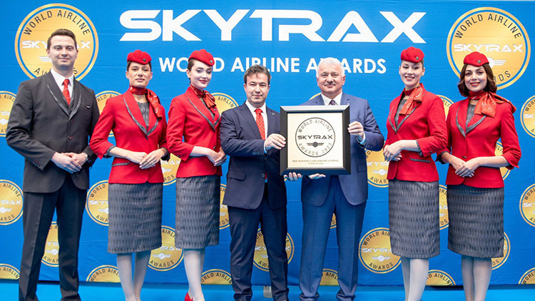 THY, 8’inci kez Avrupa’nın En İyisi’ seçildi THY, 8’inci kez Avrupa’nın En İyisi’ seçildi