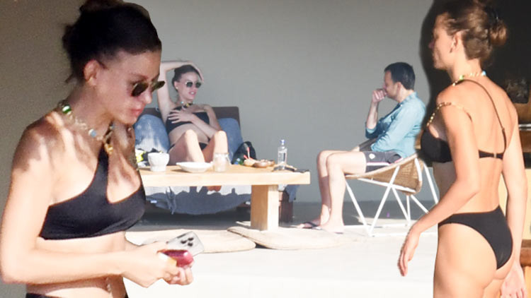 Koyu sohbet... Serenay Sarıkaya tatilde