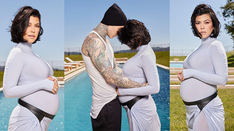 Bebek müjdesini pankartla duyurmuştu: Hamileliğinden milyon dolarlar kazanacak