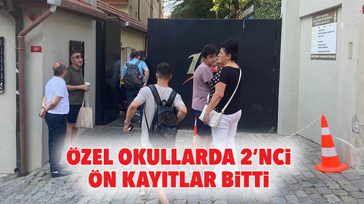 Özel okullarda 2inci kesin kayıt dönemi