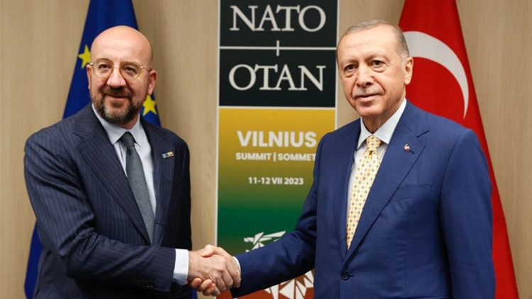 Avrupa Konseyi Başkanı Michelden Cumhurbaşkanı Erdoğan ile görüşmesine ilişkin açıklama