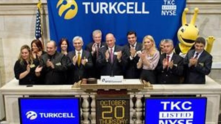 Turkcell New York Borsasında 10. yılını kutluyor Turkcell New York Borsasında 10. yılını kutluyor