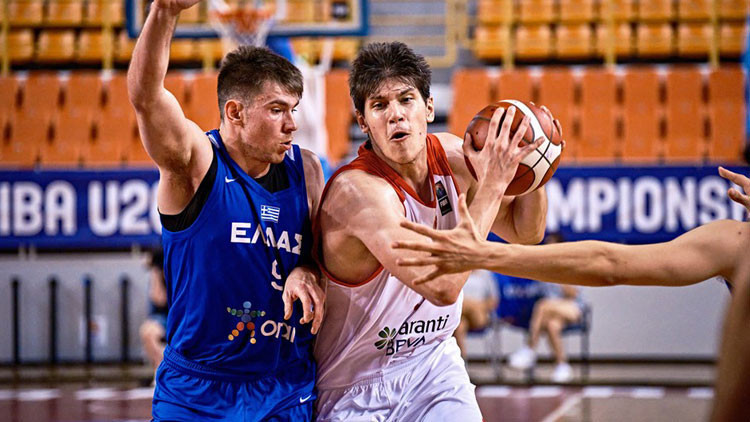 U20 Basketbol Milli Takımımız, çeyrek finali kaybetti