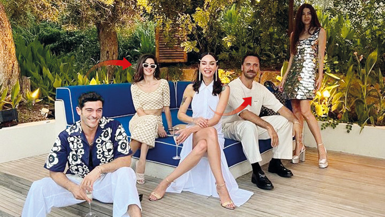 Eski sevgililer poz verdi Eski sevgililer poz verdi