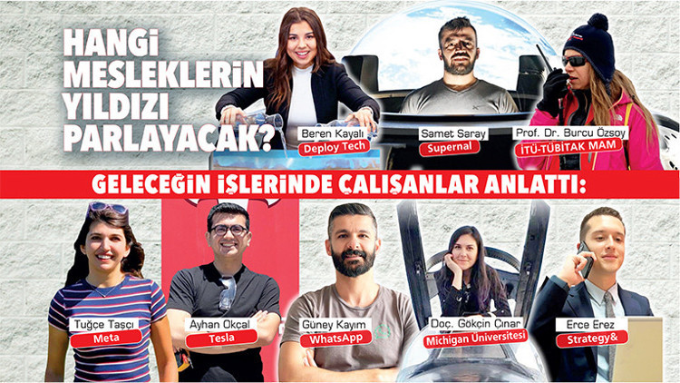 Süper kariyerler geleceğin mesleklerini anlattı Süper kariyerler geleceğin mesleklerini anlattı