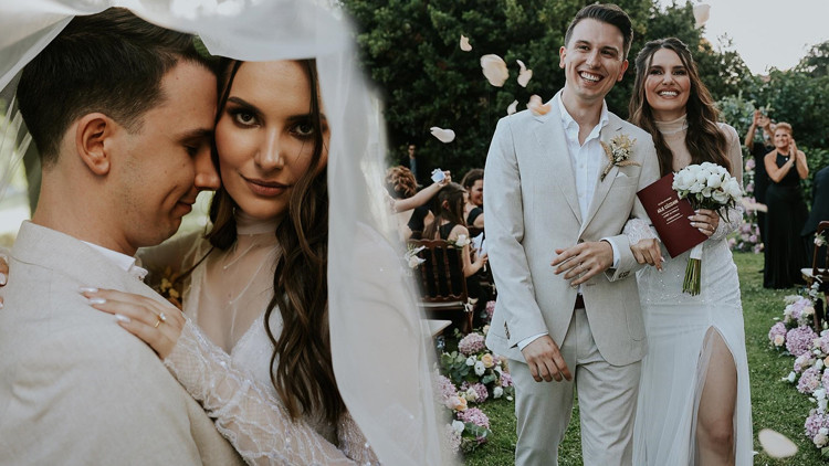 Oyuncu Başak Güröz evlendi Oyuncu Başak Güröz evlendi