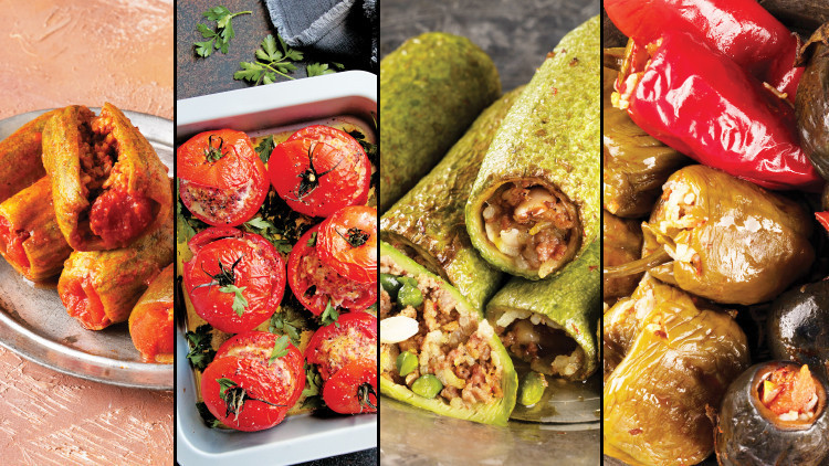 Antep fıstıklısı, firiklisi, etlisi...  Dolmalar sofralarımızın gözdesi