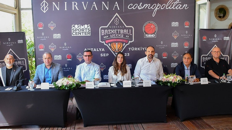 TÜBAD turnuvaları Antalyada Anadolu Efes, Galatasaray, Beşiktaş, Pınar Karşıyaka, CSKA Moskova...