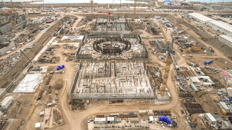 Akkuyu NGSde 4üncü reaktörün temel betonu atıldı