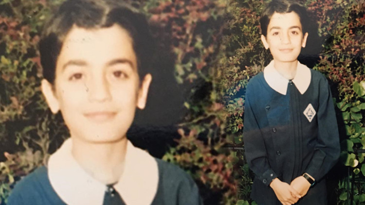 Ünlü oyuncu okul fotoğrafını paylaştı: Hiç değişmemişsin abi