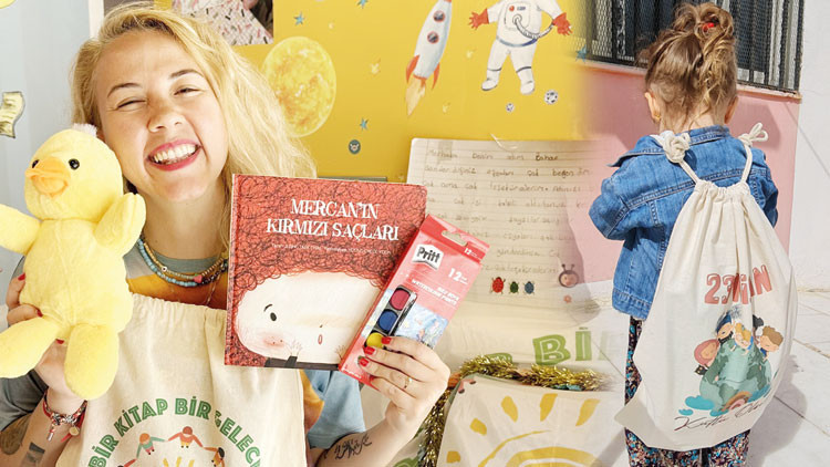 Hayalleri bu çantada