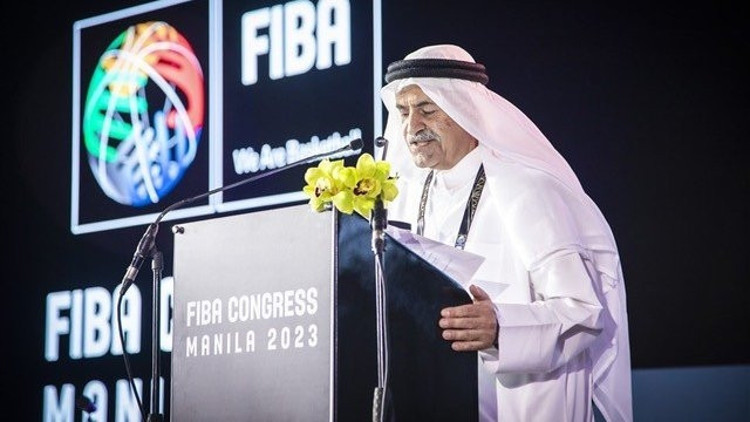 FIBAnin yeni başkanı Şeyh Saud Ali Al Thani oldu FIBAnin yeni başkanı Şeyh Saud Ali Al Thani oldu