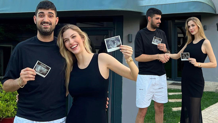 İdo ve Yasemin Tatlısesten bebek paylaşımı Ailemiz büyüyor diyelim mi o zaman
