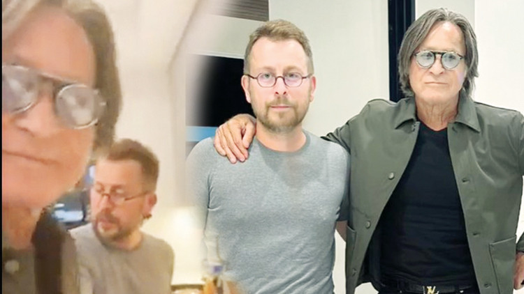 Mohamed Hadid, Ömür Akkor ile birlikte yemek yaptılar