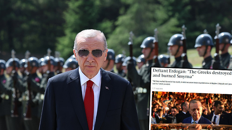 Komşu haddini aştı... Skandal manşet Yunan basınından Erdoğan provokasyonu Komşu haddini aştı... Skandal manşet Yunan basınından Erdoğan provokasyonu