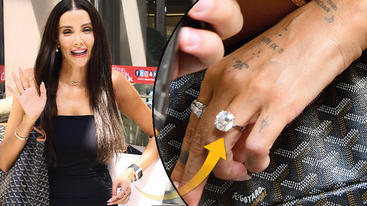 Özge Ulusoyun milyonluk yüzüğü Özge Ulusoyun milyonluk yüzüğü