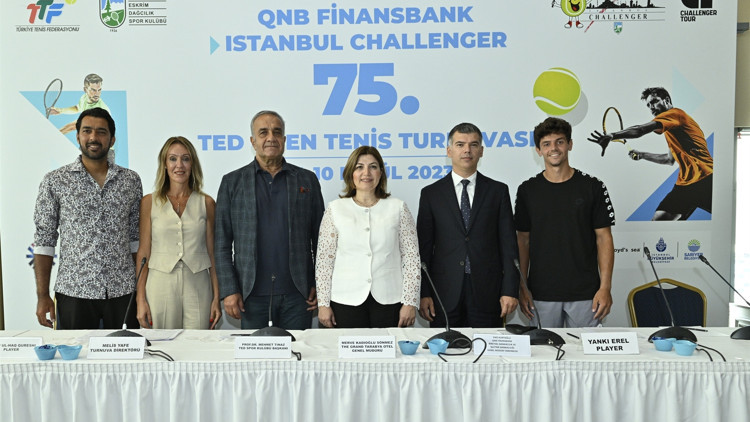75. İstanbul Challenger - TED Open Uluslararası Tenis Turnuvası başladı