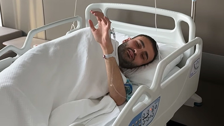 CZN Burak hastanelik oldu