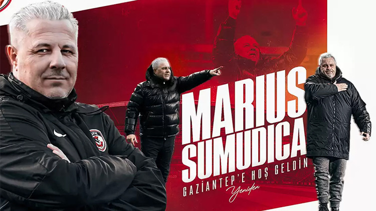 Marius Sumudica resmen Gaziantep FKda Marius Sumudica resmen Gaziantep FKda