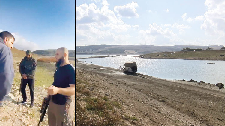 Sazlıdere’de leylekleri vurdular: Vicdansızlar