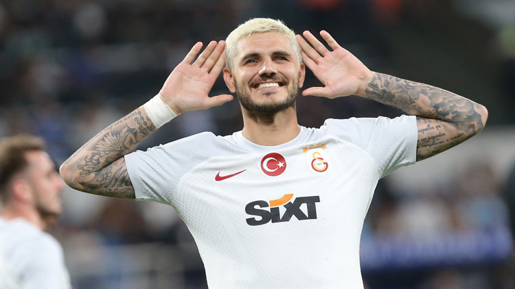 Mauro Icardi, Başakşehir-Galatasaray maçında tarihe geçti Bir kez daha başardı, Kerem Aktürkoğlu...