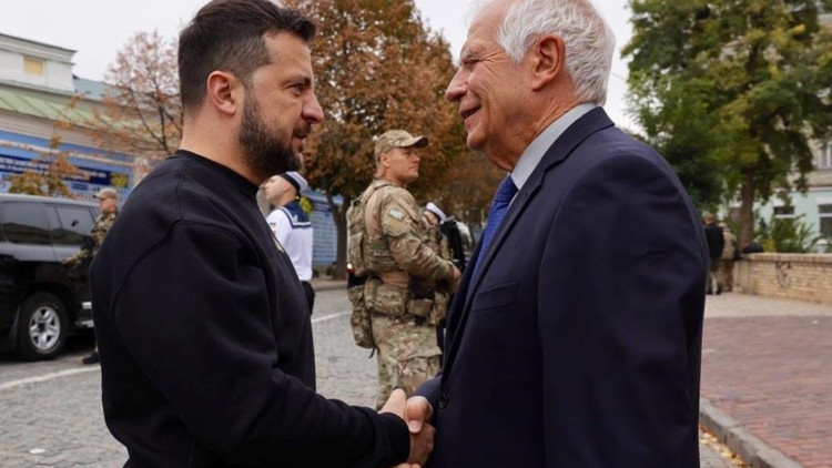 AB Yüksek Temsilcisi Borrell, Kiev’de