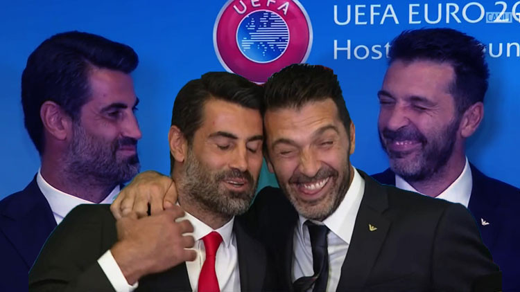 EURO 2032 ev sahipliği sonrası Volkan Demirel ve Gianluigi Buffondan samimi açıklamalar