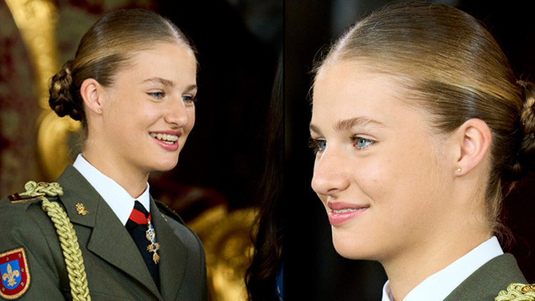 Sahneyi usul usul ona bırakıyorlar:  Annesinin gururu