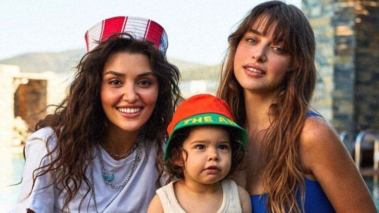 Hande Erçelin yeğeni Maviden güzel haber