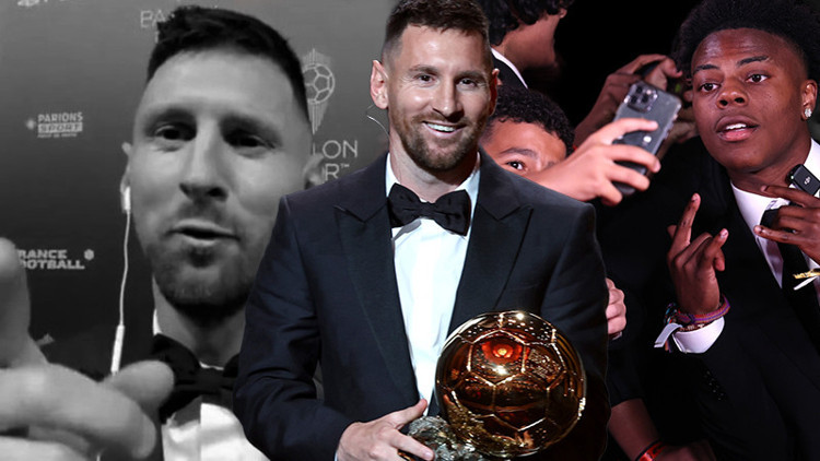 Ballon d’Or gecesine damga vuran diyalog, Messinin küfürü Yaptığın şeyden hoşlanmadım, konuyu değiştiriyorsun