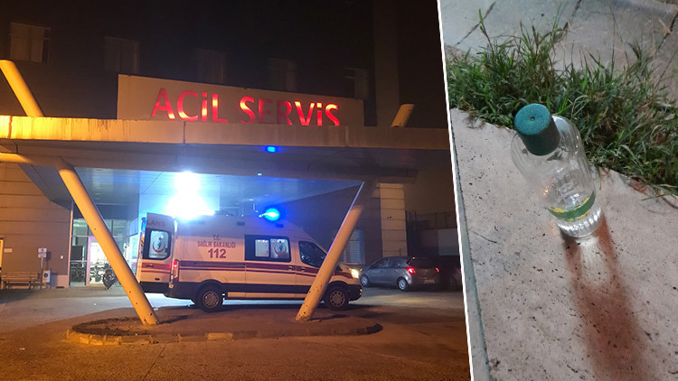 Kolonya içen şahıs hastanelik oldu