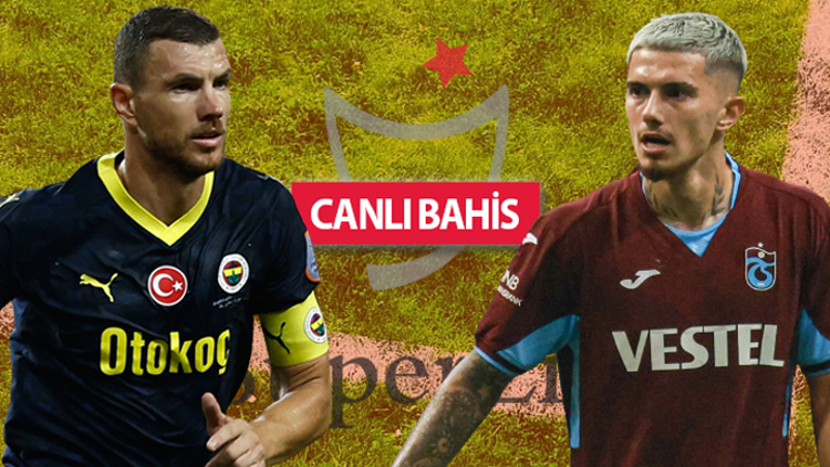 Fenerbahçede 6 sakat, Trabzonsporda Trezeguet ve Bakasetas kadroda Öne çıkan istatistikler, iddaanın favorisi...