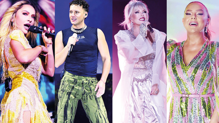 Edis... Ajda Pekkan... Hadise... Yılbaşı kaşeleri dudak uçuklattı
