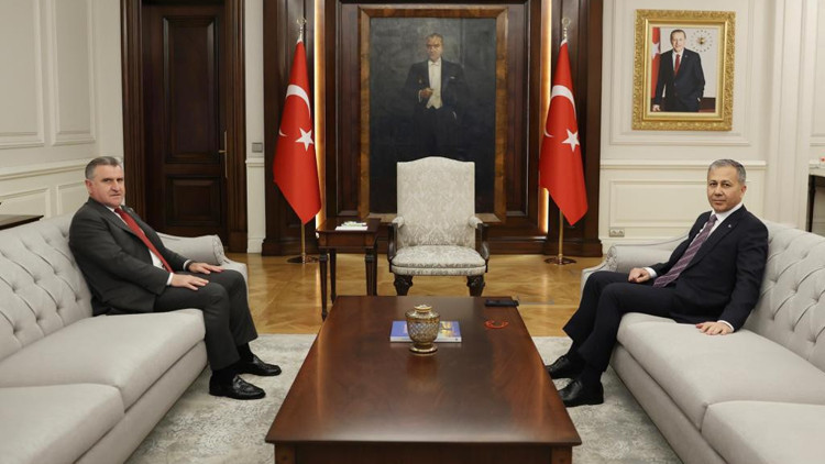 Bakan Aşkın Baktan, İçişleri Bakanı Yerlikayaya ziyaret