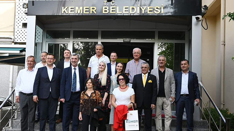 Alman heyet, Kemer’e hayran kaldı Alman heyet, Kemer’e hayran kaldı