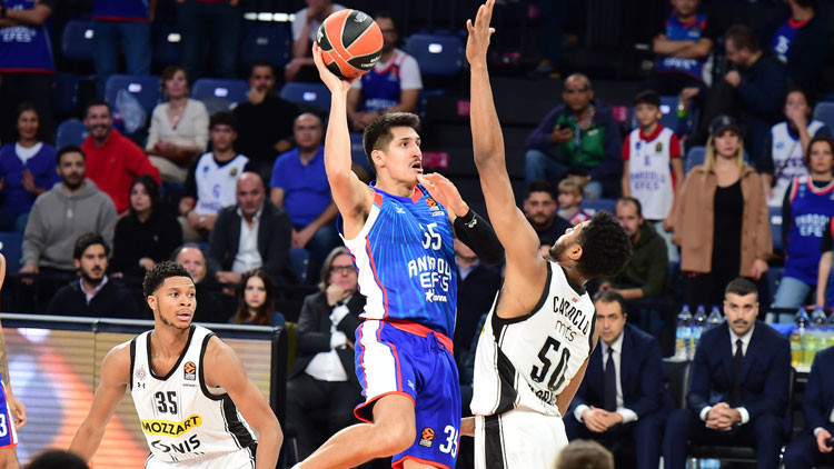 Anadolu Efes, Obradovicin Partizanını devirdi
